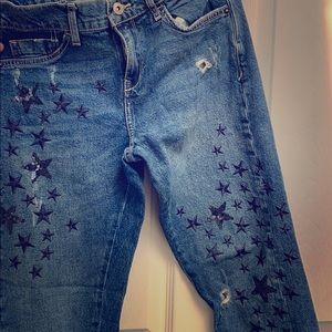 Anthropologie star boyfriend jeans